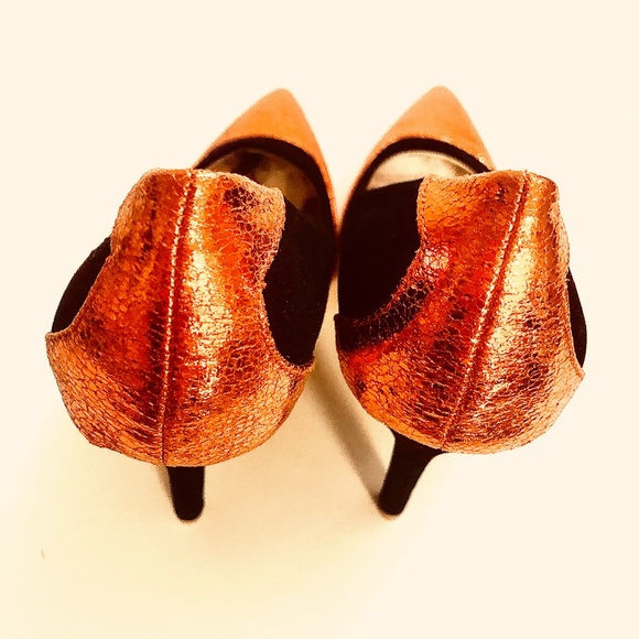 CRcollection Black and metallic heels - Picture 6 of 8